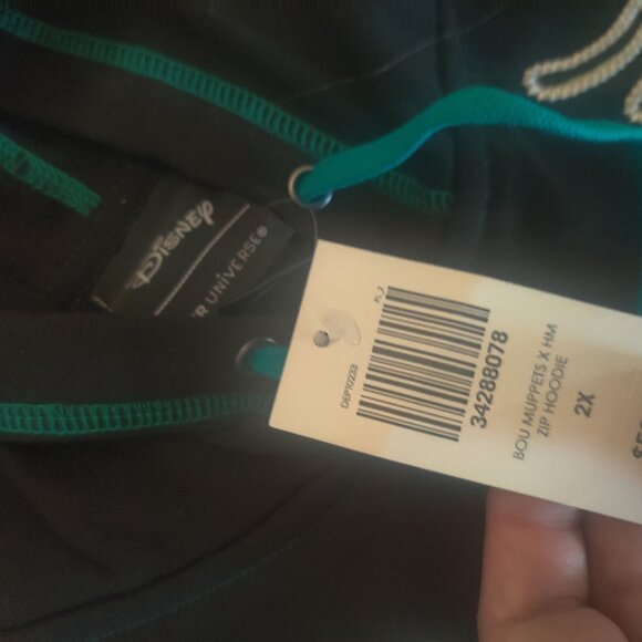 Her Universe Haunted Mansion glow in the dark  sweatshirt size 2x New UNISEX - Picture 4 of 6